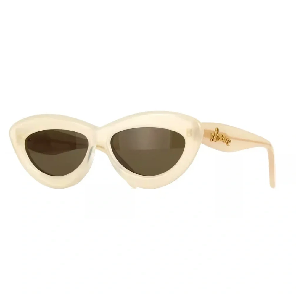 Loewe Cream and Black Cat-Eye Sunglasses - Picture 6 of 10